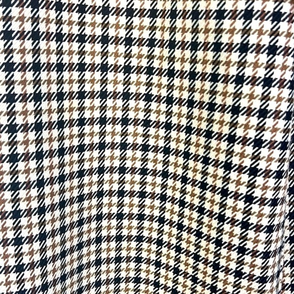 H&M - Tan And Cream Wide Leg Crop With Pockets  Pants Size 4 - Picture 3 of 11